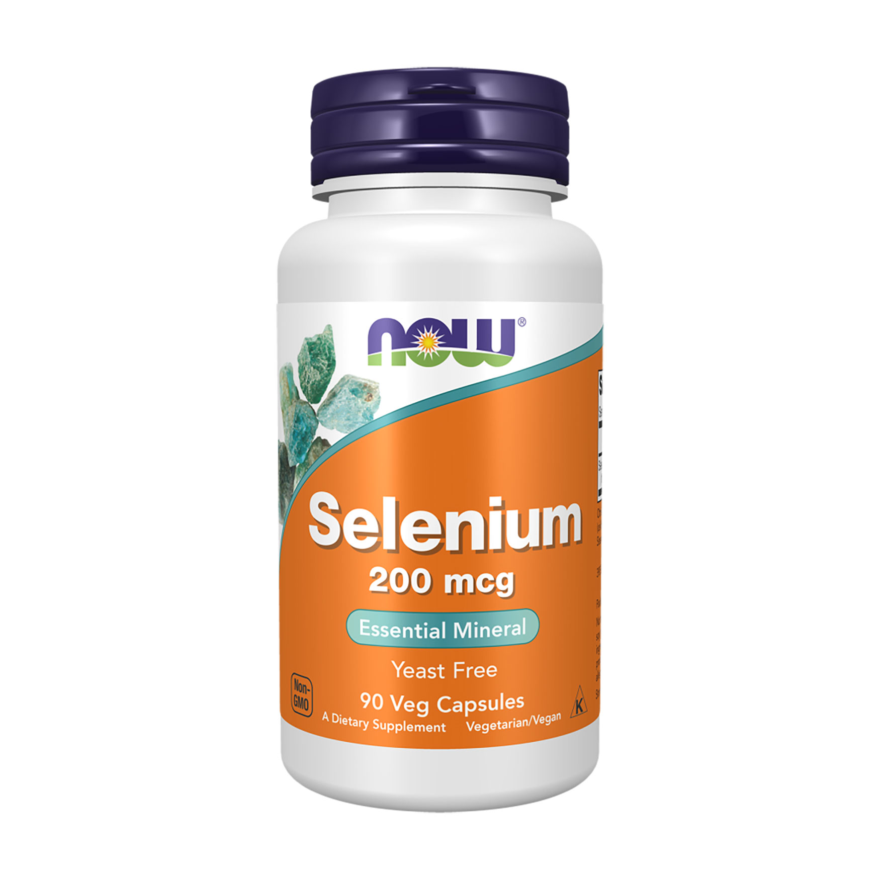 Селен NOW foods Selenium 200 мкг, 90 капсул